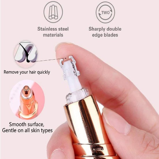  Rechargeable Flawless Electric Eyebrow Trimmer