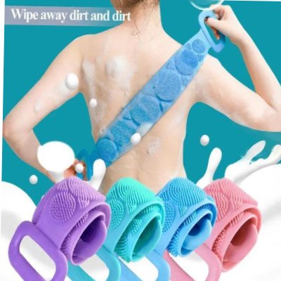 Silicone Back Scrub Bath Shower, Pack Of 2