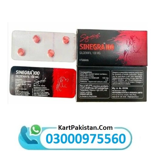  Sinegra 100mg Tablets Price in Pakistan