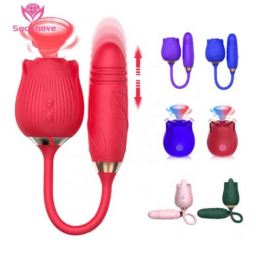 Rose Sex Toy Dildo Vibrator For Wome