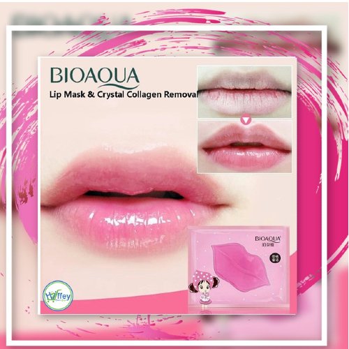 Bioaqua Lip Mask & Crystal Collagen Removal Of Lines - Pack Of 2