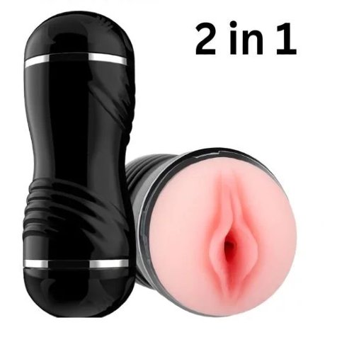 2 In 1 Vibrator Mouth Masturbator Cup In Pakistan