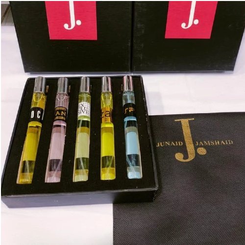 Junaid Jamshed Unisez Pocket Perfume Pack of 5