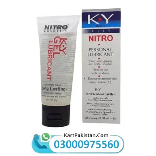 KY Jelly Nitro Gel Personal Lubricant in Pakistan