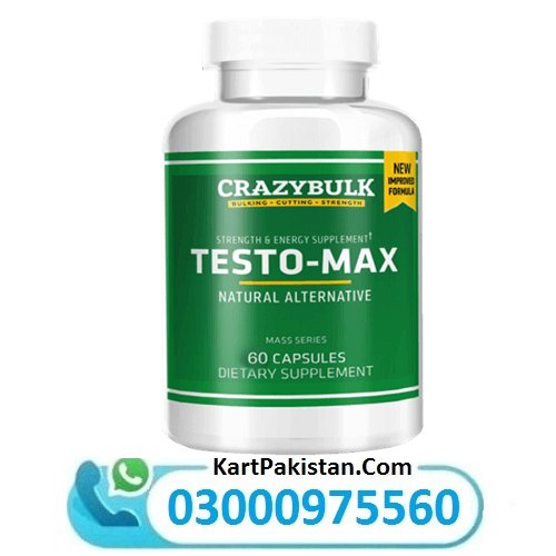 Crazybulk Testomax Pills in Pakistan