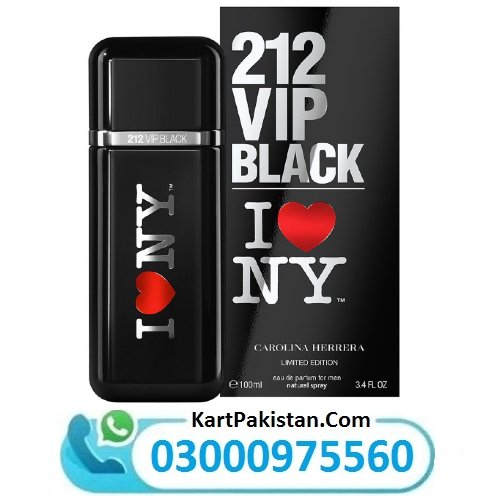 212 Vip Black I Love Ny Perfume In Pakistan