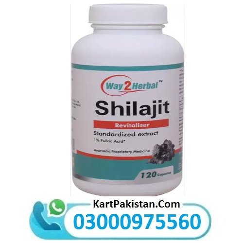 Way2Herbal Shilajeet Capsules In Pakistan