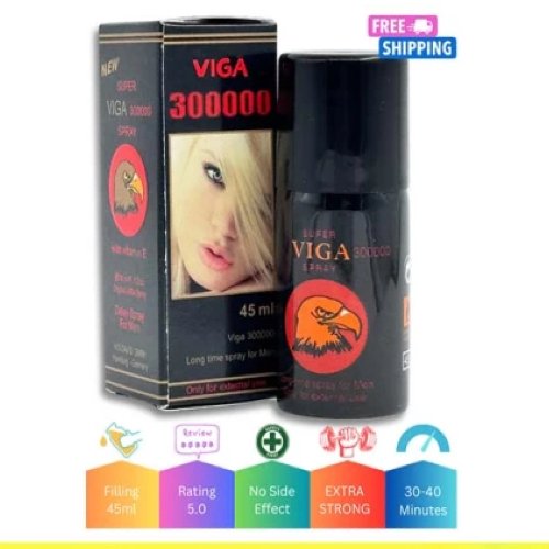 Viga Delay Spray For Men 45ML Viga 300000 Extra Strong