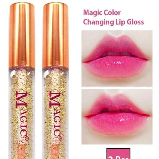  Color Changing Lip Gloss , Pack Of 2