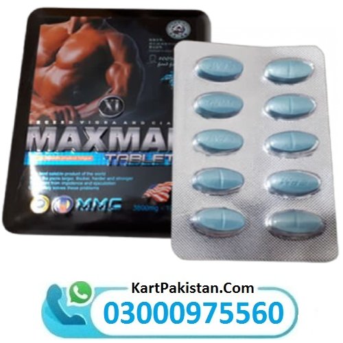 Maxman Male Sexual Tablets in Pakistan