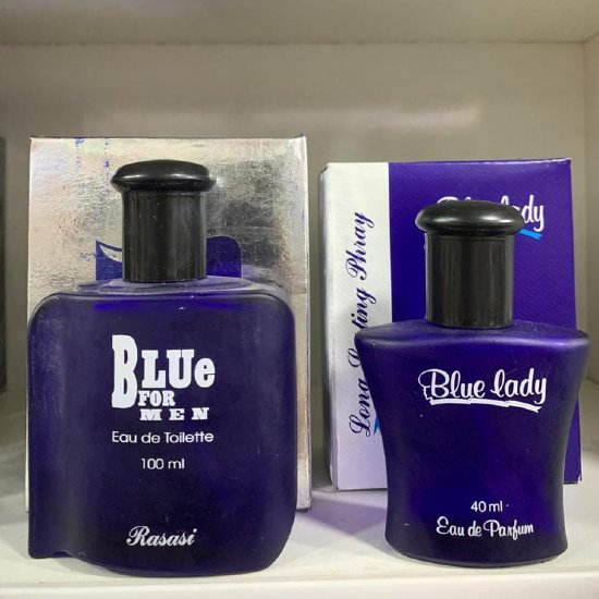 Blue For Men Perfume With Blue Lady Free 