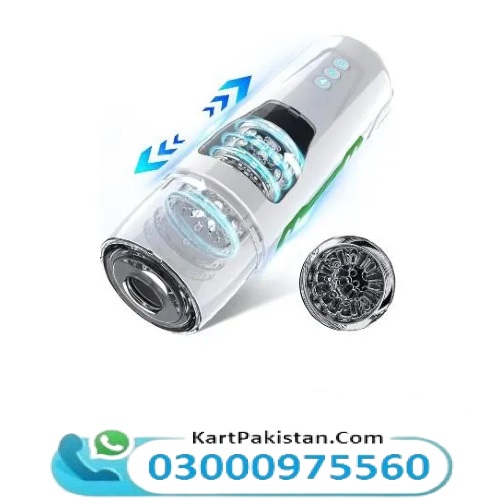 3 in 1 Automatic Male Masturbator Cup with Sucking & Vibrating & Thrusting Modes