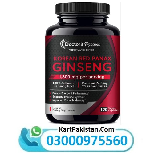 Doctor Recipes Korean Panax Ginseng In Pakistan