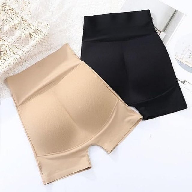 Boxer Style Waist Rib Padded Butt Lifter and Comfortable Tummy Control Panties