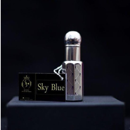  Alcohol Free Sky Blue Perfume Attar Oil 3 Ml