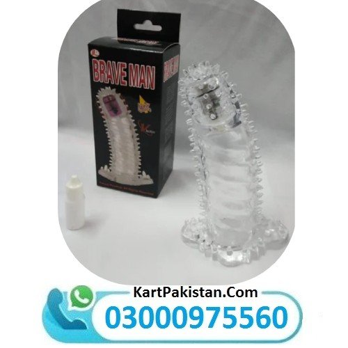 Brave Man Vibration Crystal Condom In Pakistan