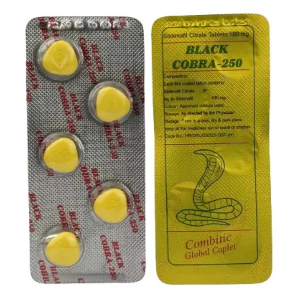 Black Cobra Tablets 250Mg In Pakistan