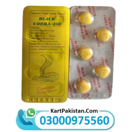 Black Cobra Tablets 250Mg In Pakistan