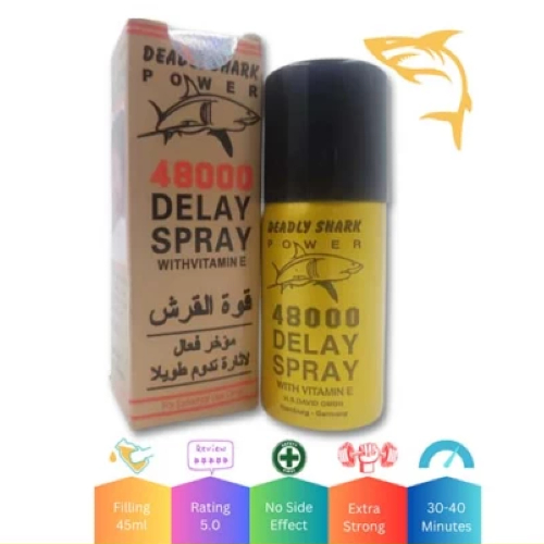 Deadly Shark Delay Spray For Men 45ML Deadlyshark 48000 Spray