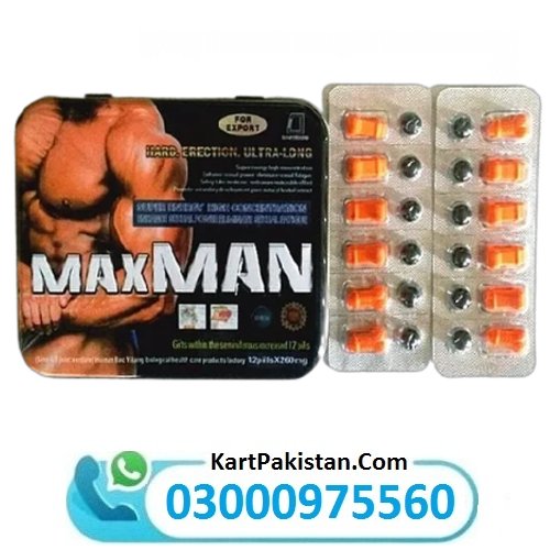 Maxman 10 Capsule Price In Pakistan