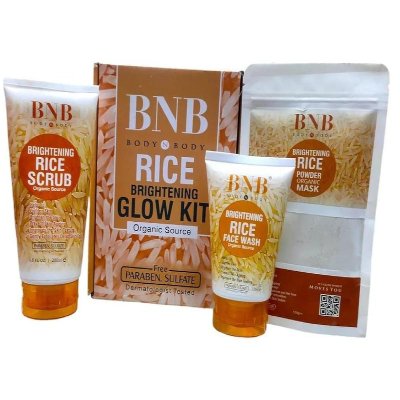  Rice Whitening And Glowing Facial Kit