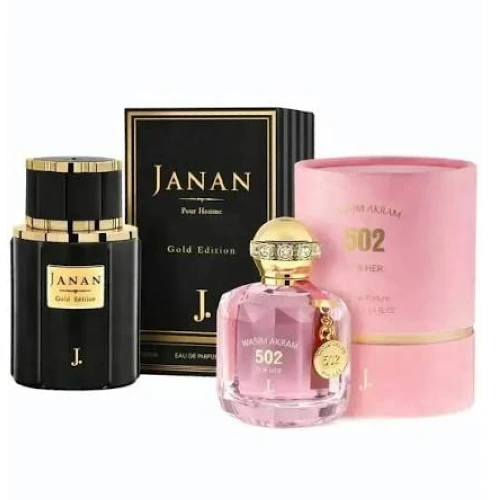 Janan And Spark Unisex Perfume Pack of 2