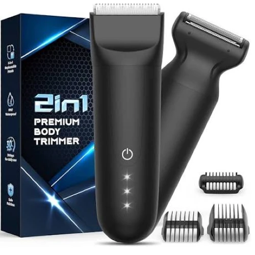 2 In 1 Electric Hair Removal Men's Shaver