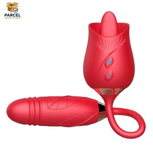3 in 1 Licker Rose Toy Vibrator for Women