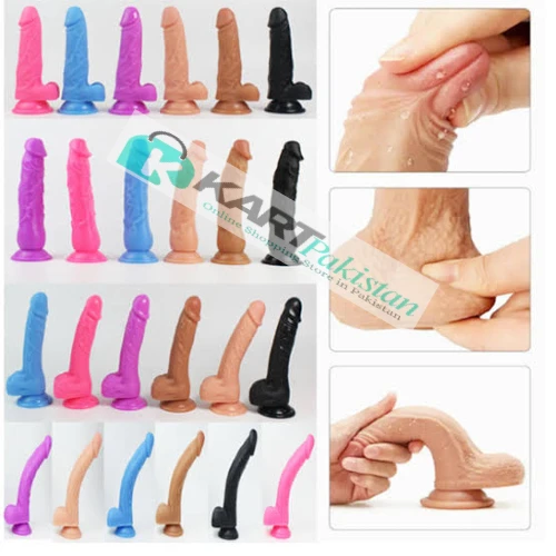 7 Inch Soft Pink Dildo In Pakistan