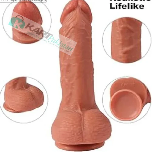 8.6 Inch Long Feels Real Skin Dildo