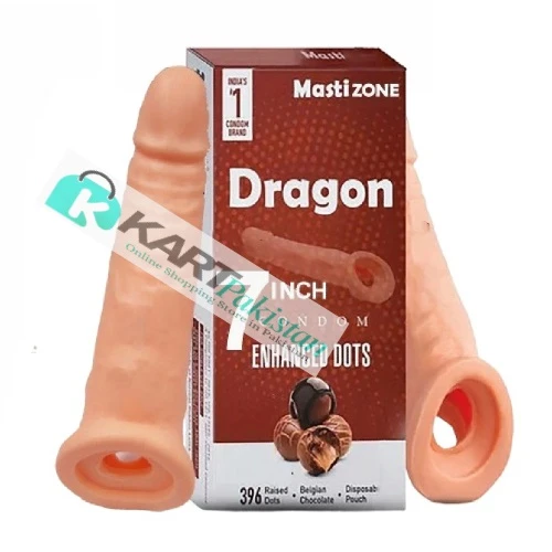 8 INCH NEW DRAGON SILICONE CONDOM IN PAKISTAN