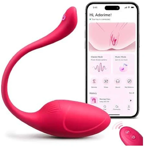 Adjustable Mobile App Control Dual Vibrator