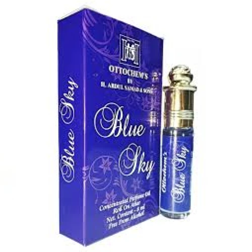 Alcohol Free Sky Blue Perfume Attar Oil 3 Ml
