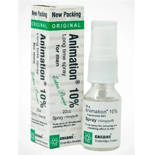 Animation Kosmos Men Timing Delay Spray