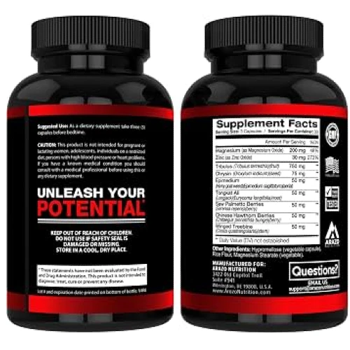 Arazo Nutrition Testosterone Booster Capsule In Pakistan