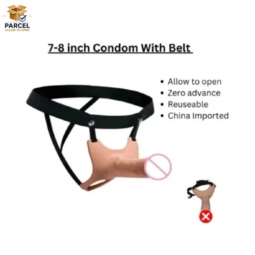 Belt Silicon Strap Condom 7 Inch In Pakistan