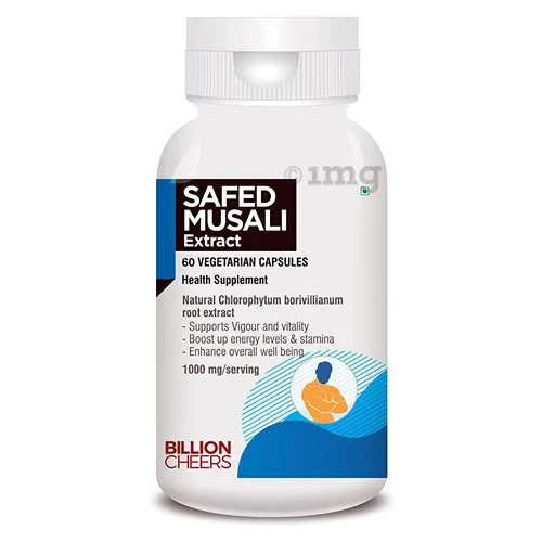 Billion Cheers Safed Musli Capsules In Pakistan