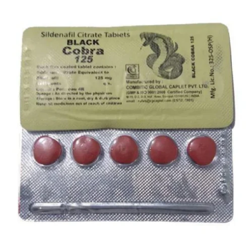 Black Cobra 125Mg Tablets In Pakistan