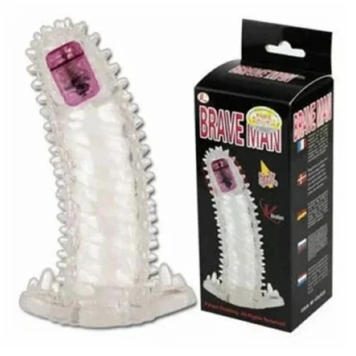 Brave Man Vibration Crystal Condom In Pakistan