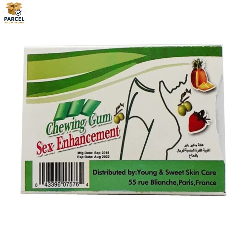 Chewing Gum Enhancement For Women Green