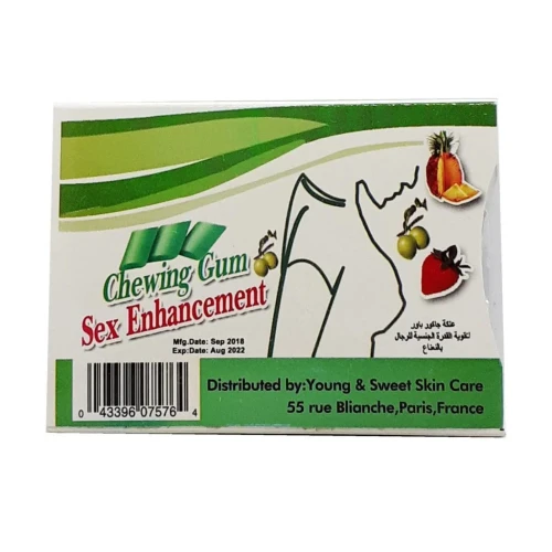 Chewing Gum Extra Time For Male And Female
