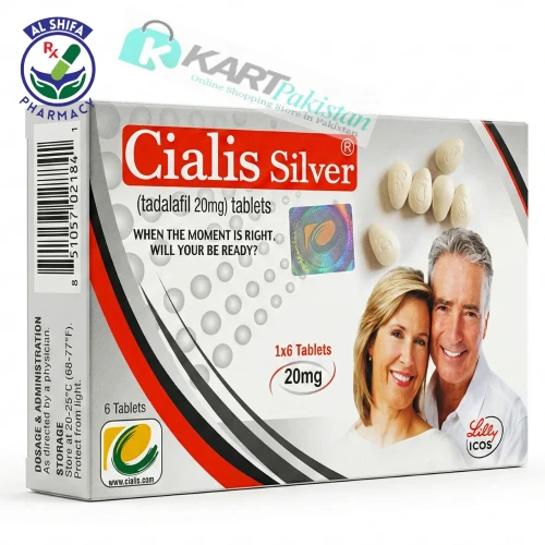 Cialis Tadalafil 20mg 30 Tablets in Pakistan