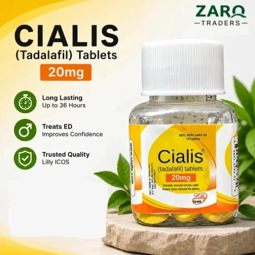 Cialis Tadalafil 20mg 30 Tablets in Pakistan