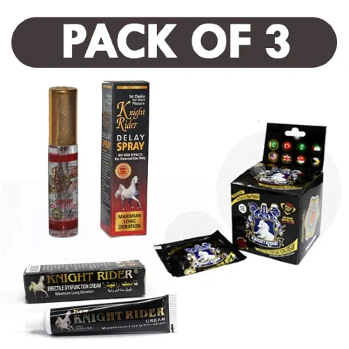 Combo Knight Rider Super Deal Pack of 3 Cream