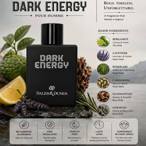 Dark Energy Perfume for Man 100 ML Price in Pakistan