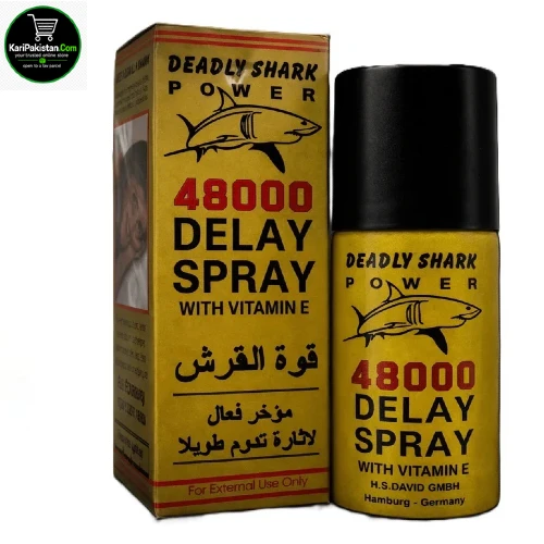 Deadly Shark Delay Spray For Men 45ML Deadlyshark 48000 Spray