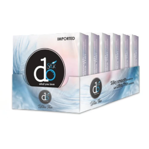 DO What You Love Silk Ultra Thin Condoms, 3-Pack