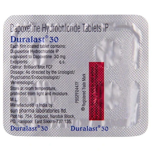 Duralast 30mg Tablets in Pakistan