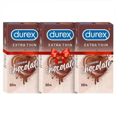 Durex Extra Thin Intense Chocolate Condoms In Pakistan