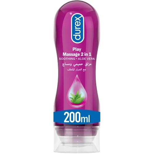Durex Play 2 in 1 Soothing Aloe Gel 200ml Lube in pakistan
